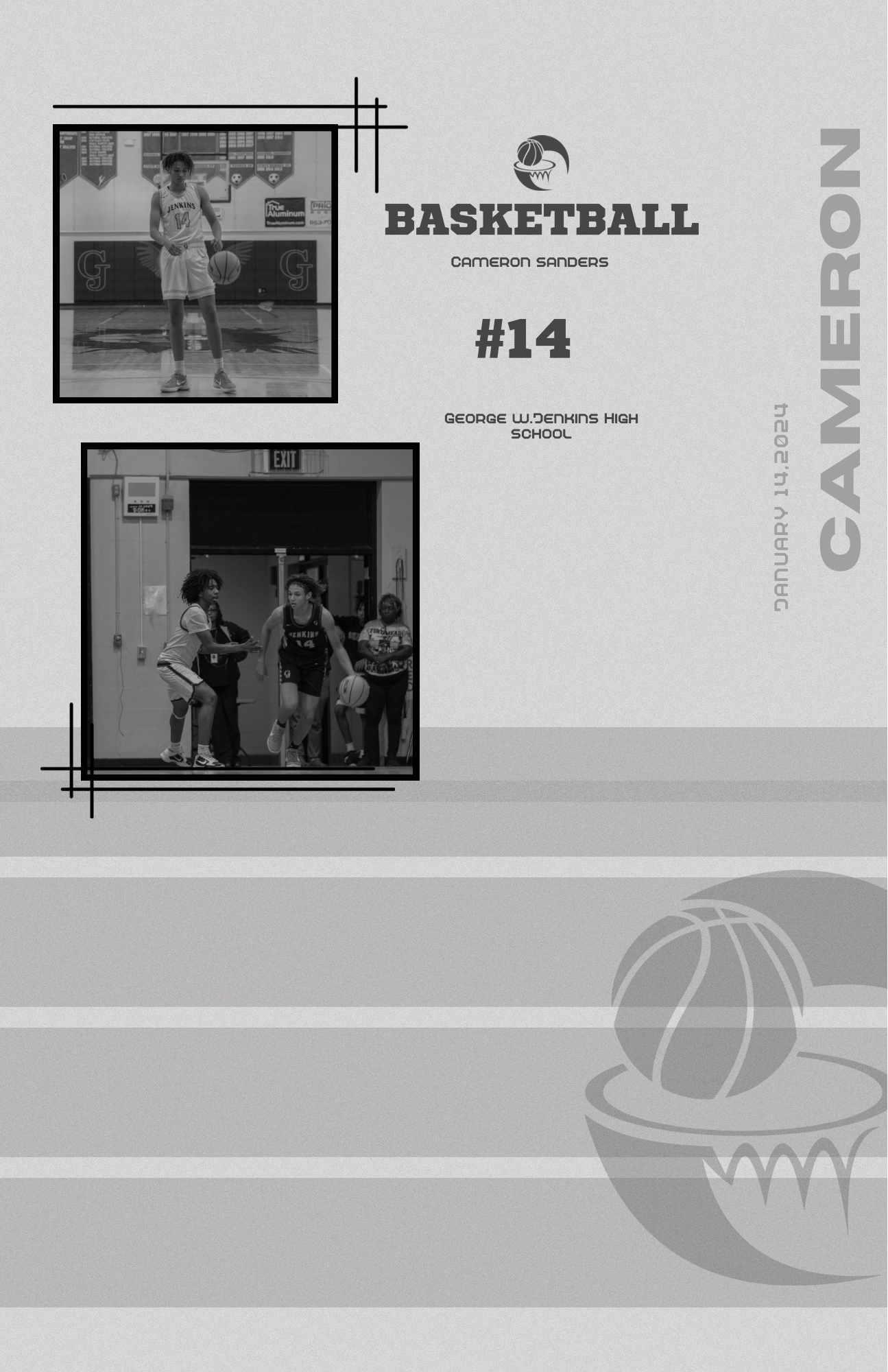 A poster featuring Cameron