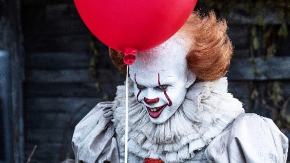 A shot from the movie IT