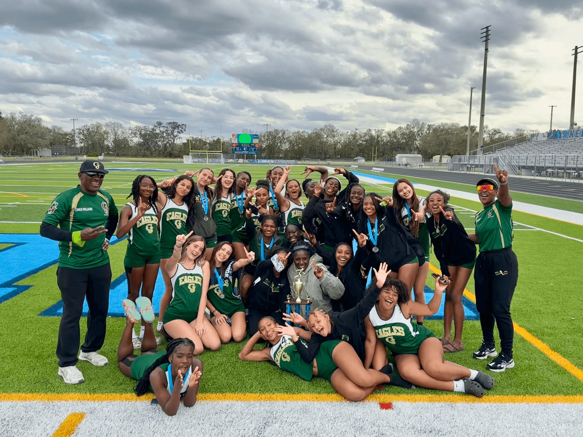 The GJ track team