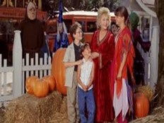 A shot from the movie Halloweentown