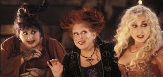 A shot from the movie Hocus Pocus