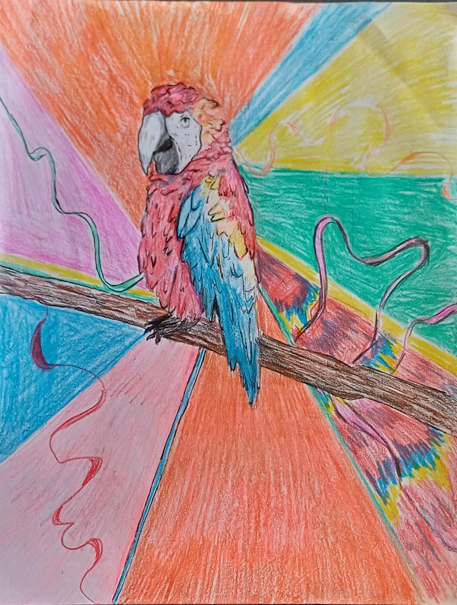A cartoon about a bird